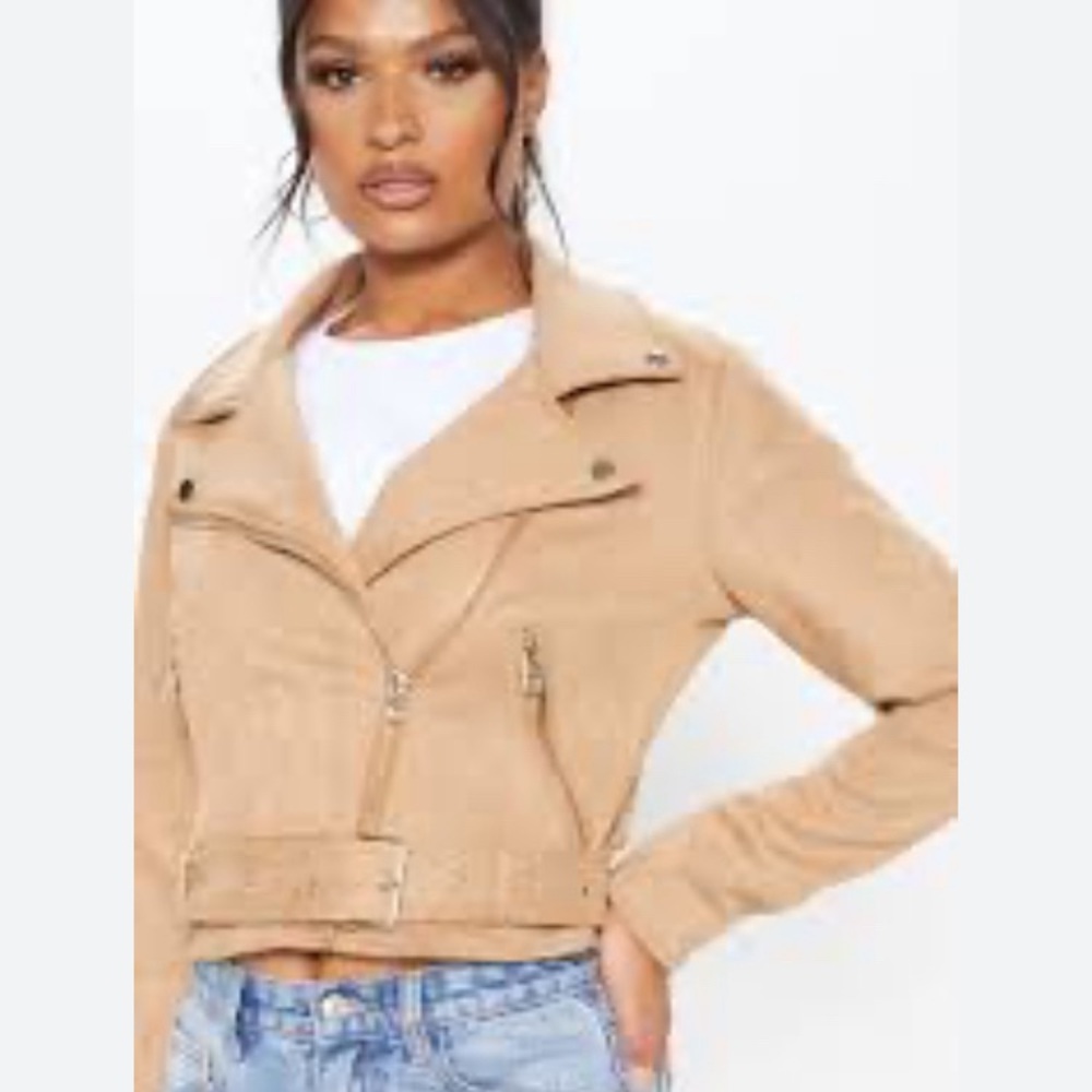 Another Story⭐️Faux Suedette Moto❤️